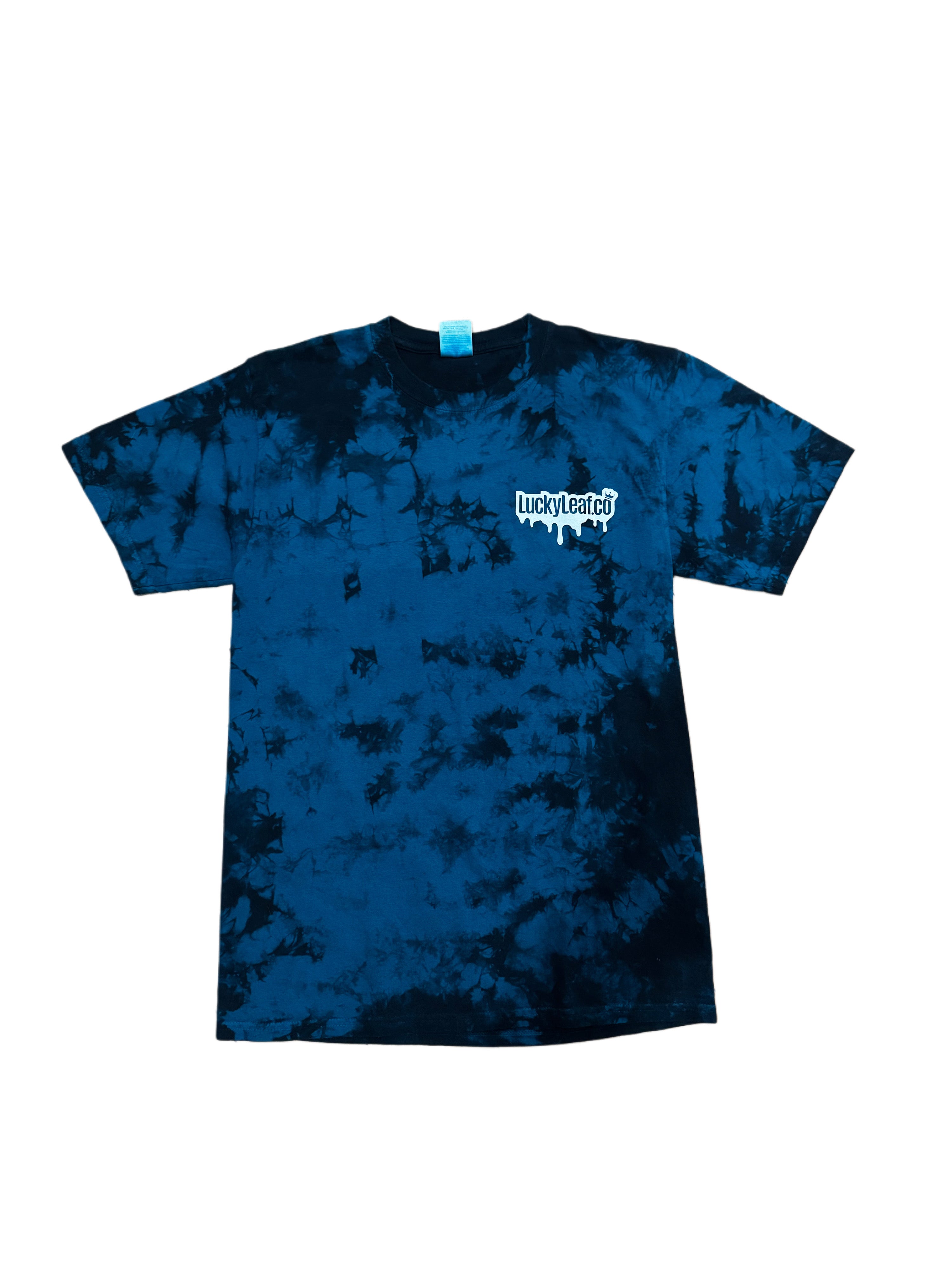 Drippy Blue Tie Dye T-Shirt